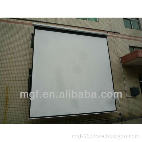 Giant Outdoor Electric Projeciton Screen with remote control/manual switch